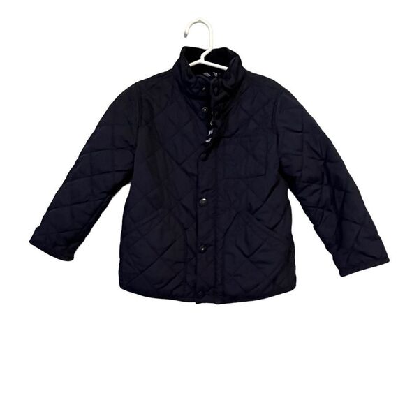 Kid's Crewcuts Navy Blue Quilted Puffer Jacket - Picture 1 of 8